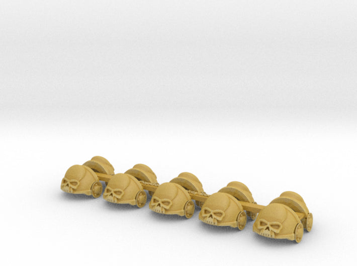 5x Skull - T:3b Tartaros Shoulder Sets 3d printed