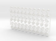 60x Dark Wolf - Shoulder Insignia pack 3d printed