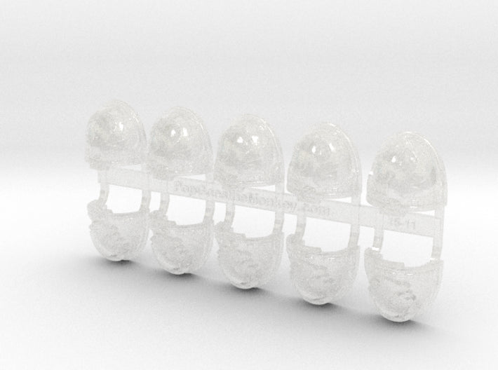 10x Manticores - Osiris Shoulder Pads 3d printed