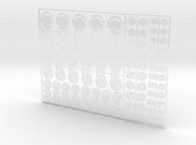 Manticores - Flat Vehicle Insignia pack 3d printed