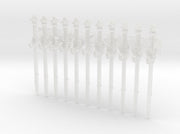 11x Energy Sword : Glaive 3d printed