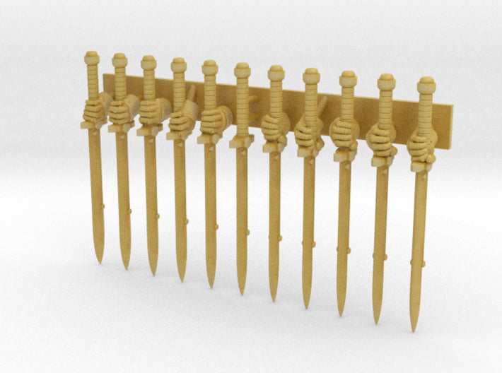 11x Energy Sword: Broad Blade 3d printed