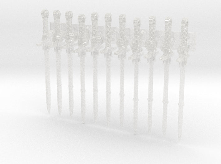 11x Energy Sword: Fist Crusader 3d printed