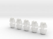 5x Firehowlers - T:5a Yaren Plate Shoulder Sets 3d printed