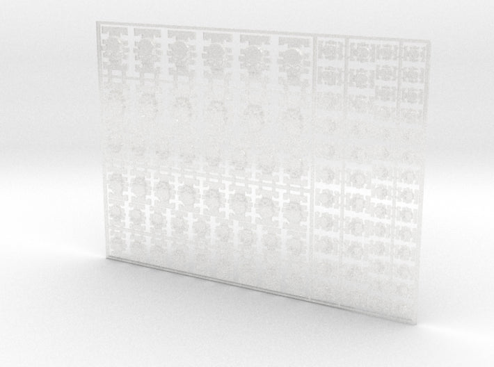 Xenos Hunters 2 : Vehicle Insignia pack 3d printed