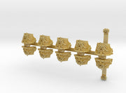 5x Scarab Sons - T:6a Aten'Ra Shoulder Coven Set 3d printed