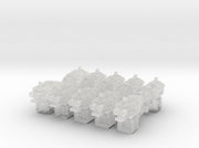 10x Jolly Rodger: Blitz Pistol (5 L&amp;R) 3d printed