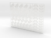 Dragon Head - Flat Vehicle Insignia pack 3d printed