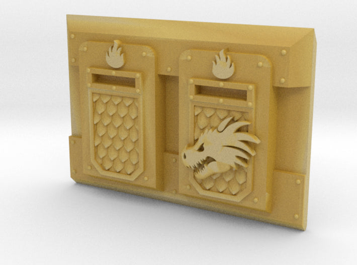 Dragon Head : Mark-2 APC Frontplate 3d printed