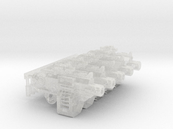 5x Bolt-Cannon Mx1 3d printed