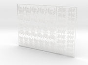 Hammers of Dorn - Flat Vehicle Insignia pack 3d printed