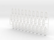 60x Plague Fly - Shoulder Insignia pack 3d printed