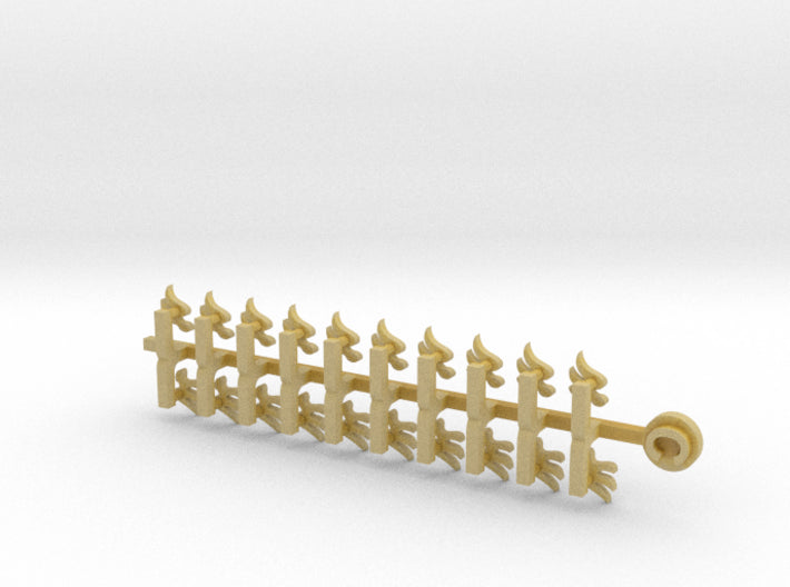 20x Angel Wing (R) - Tiny Convex Insignias (3mm)