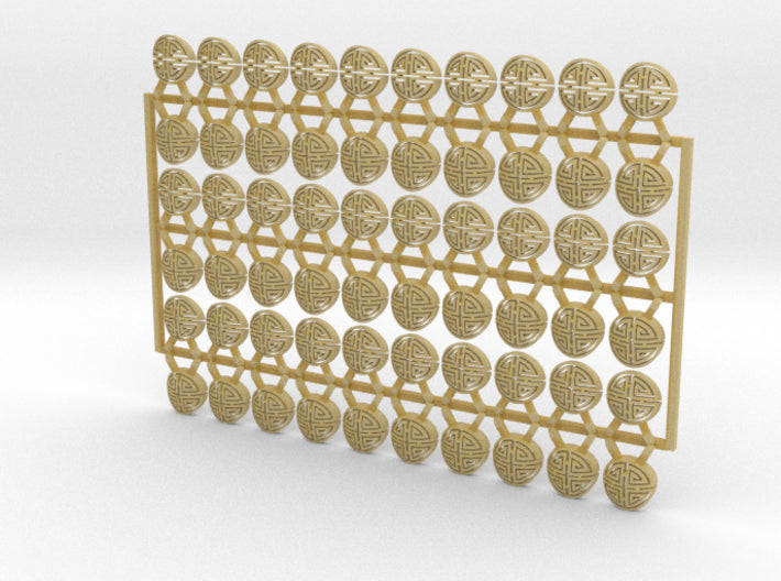 60x Chin Suns - Shoulder Insignia pack