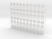 60x Chin Suns - Shoulder Insignia pack 3d printed