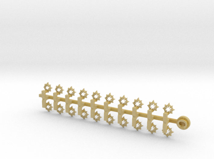 20x Chaos Maul - Tiny Convex Insignias (3mm)