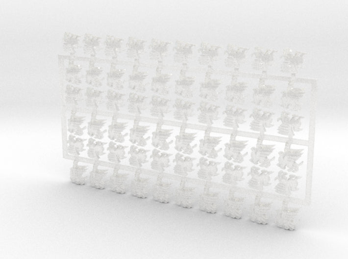 60x Griffon Corp (Left) : Shoulder Insignia pack 3d printed