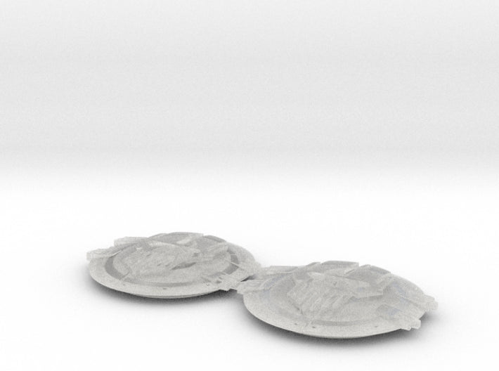 Iron Heads - Sicaran Side Hatches 3d printed