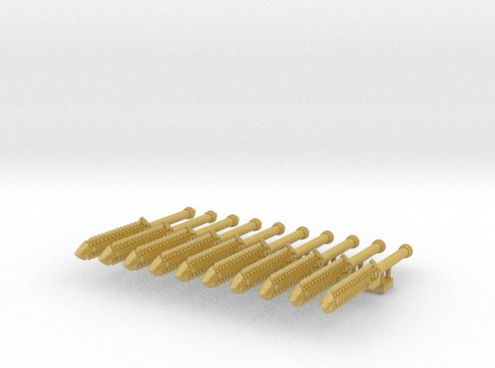 10x RotoSpear: Thresher (NoHand) 3d printed