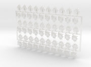 60x Phoenix Sons - Shoulder Insignia pack 3d printed