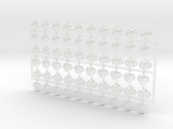 60x USMC - Shoulder Insignia pack 3d printed