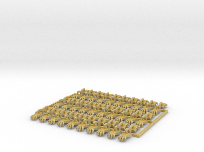 60x Long Paw - Shoulder Insignia pack 3d printed