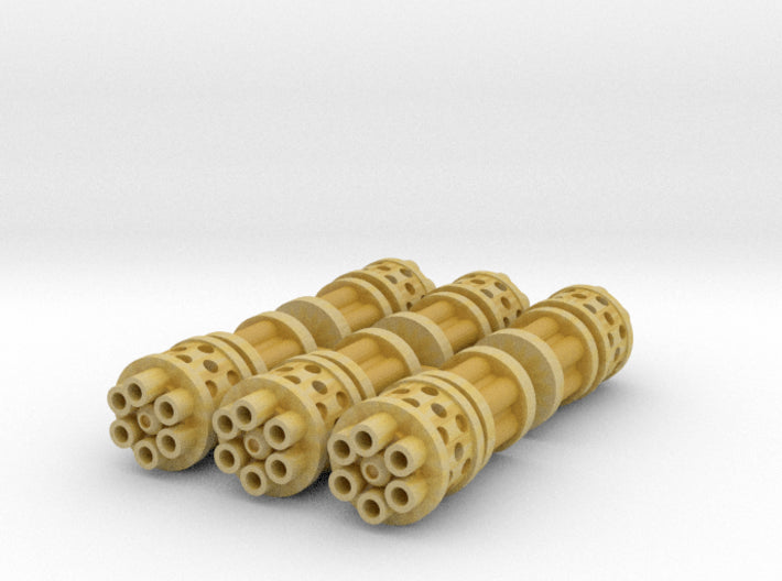 3x Prime Agressor : Gat Barrels 3d printed