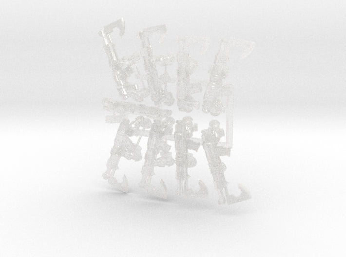 9x Axelock Thunderbuss w/Arms 3d printed