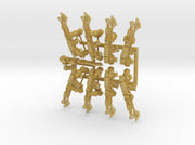 9x Bayoneted Thunderbuss w/Arms 3d printed