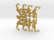 9x Scoped Axelock Thunderbuss w/Arms 3d printed