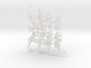 9x Scoped Axelock Thunderbuss w/Arms 3d printed