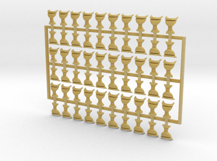 60x Knights of the Chalice - Shoulder Insignias 3d printed