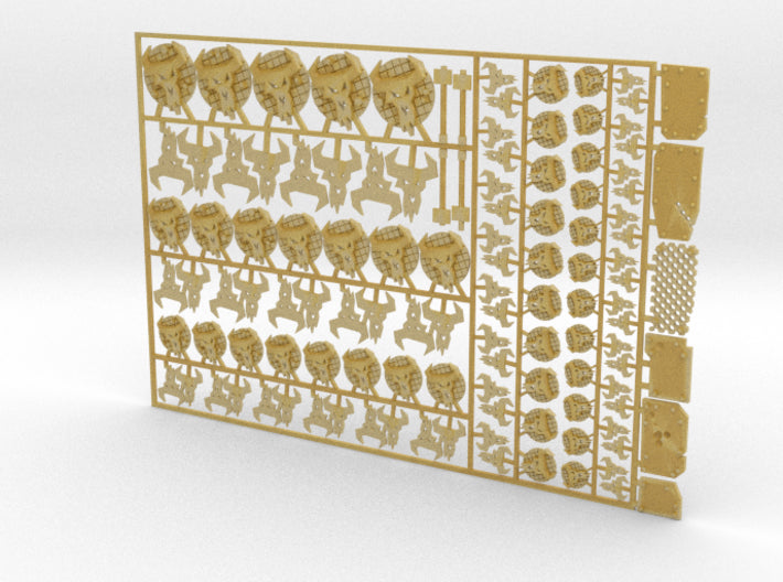 Bull Skullz - Clan Branding Kit 3d printed