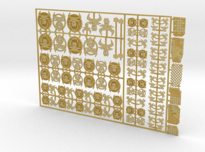 Bull'Edz - Clan Branding Kit 3d printed