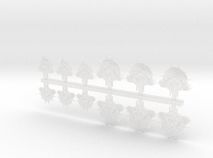 Legio Thunderbird - Tiny Titan Insignias Kit	 3d printed