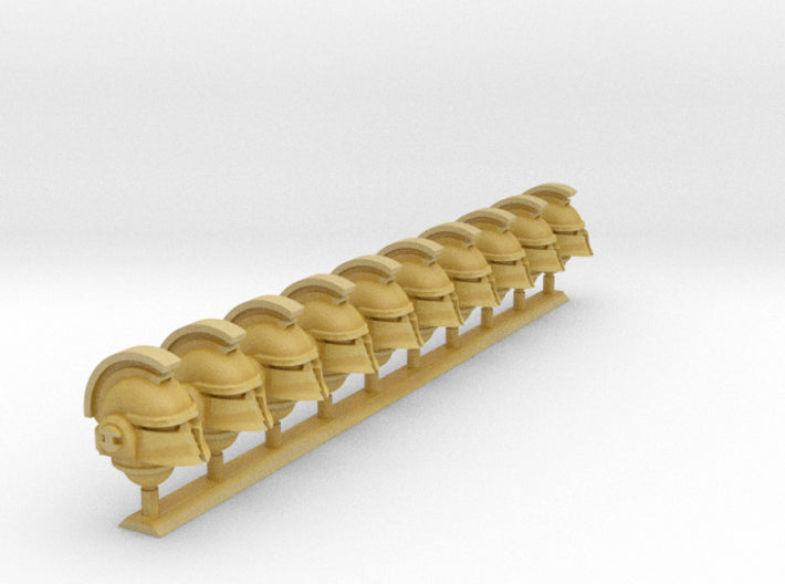 10x Iron Ridge - Ferrum Helmets 3d printed