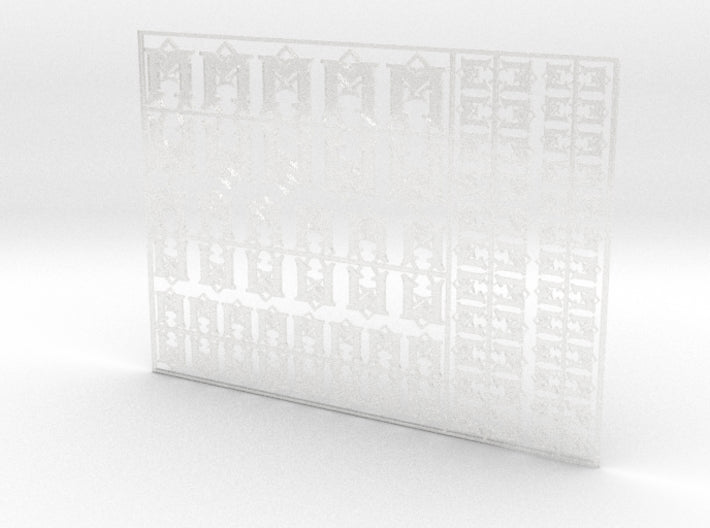 Thousand Legion - Flat Vehicle Insignia pack 3d printed