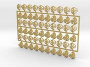 60x Void Drakes - Right Shoulder Insignias 3d printed