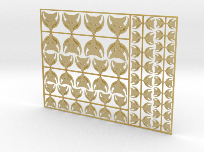 Moon Wolves - Vehicle Insignia pack 3d printed