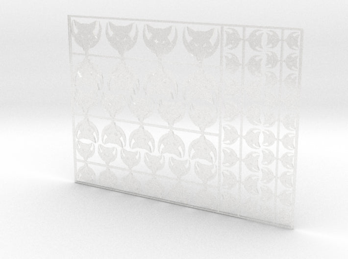 Moon Wolves - Vehicle Insignia pack 3d printed