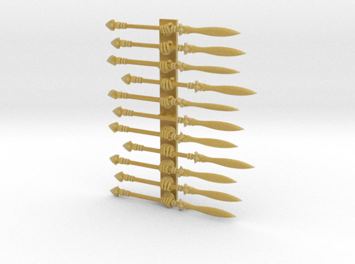 11x Energy Spear : Lagavullun (SM) 3d printed