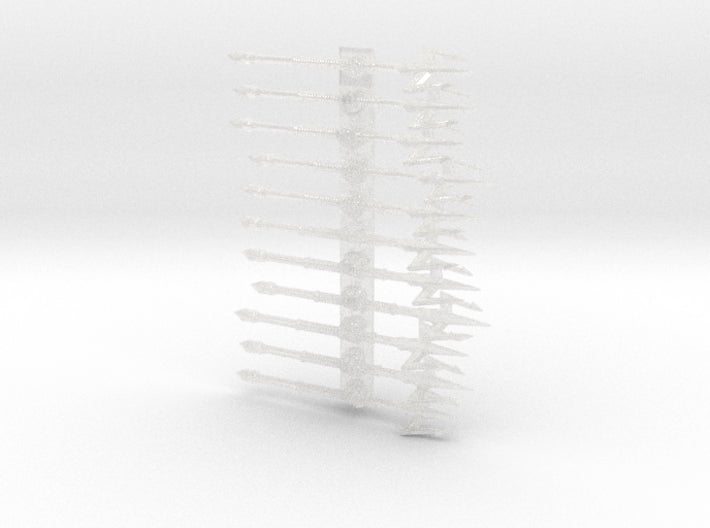 11x Energy Trident: Atlantis 3d printed