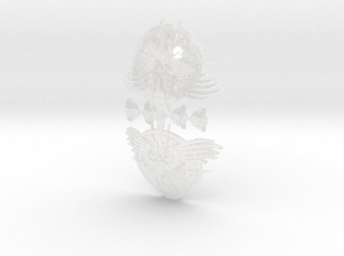 Legio Thunderbird : Full-Sized Knight Insignias 3d printed