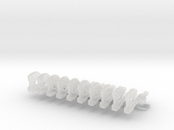 10x RotoAxe: Goretran (Right-Handed) 3d printed