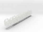 10x Wrecker Legion - Teutonic Helmets : Squad Set 3d printed