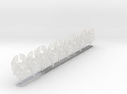 10x Wrecker Legion - Teutonic Helmets 3d printed