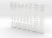 Lords of Silence - Flat Vehicle Insignia pack 3d printed