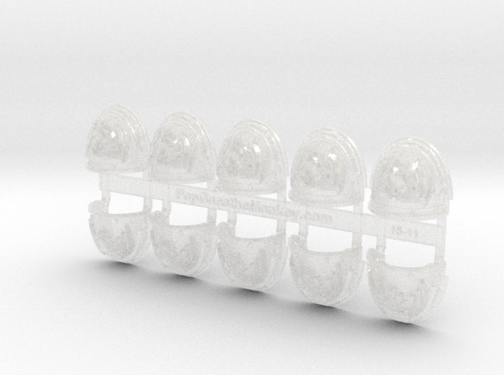 10x Nightmare Cult - G:3a Shoulder Pads 3d printed