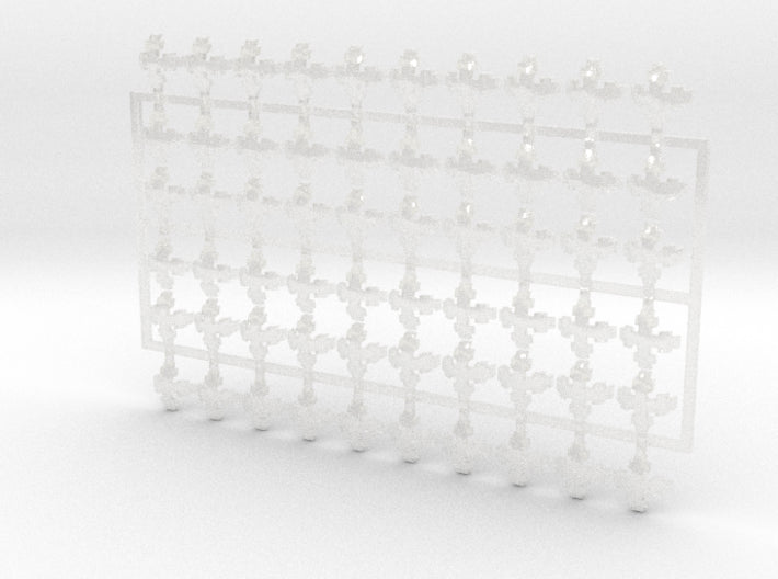 60x Iron Cross - Shoulder Insignia pack 3d printed