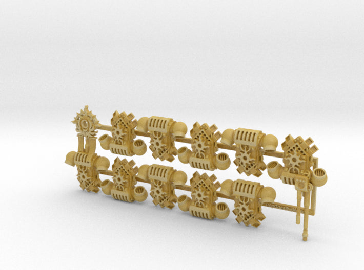 10x Sorcerer Sun - G:4 Squad PACs 3d printed